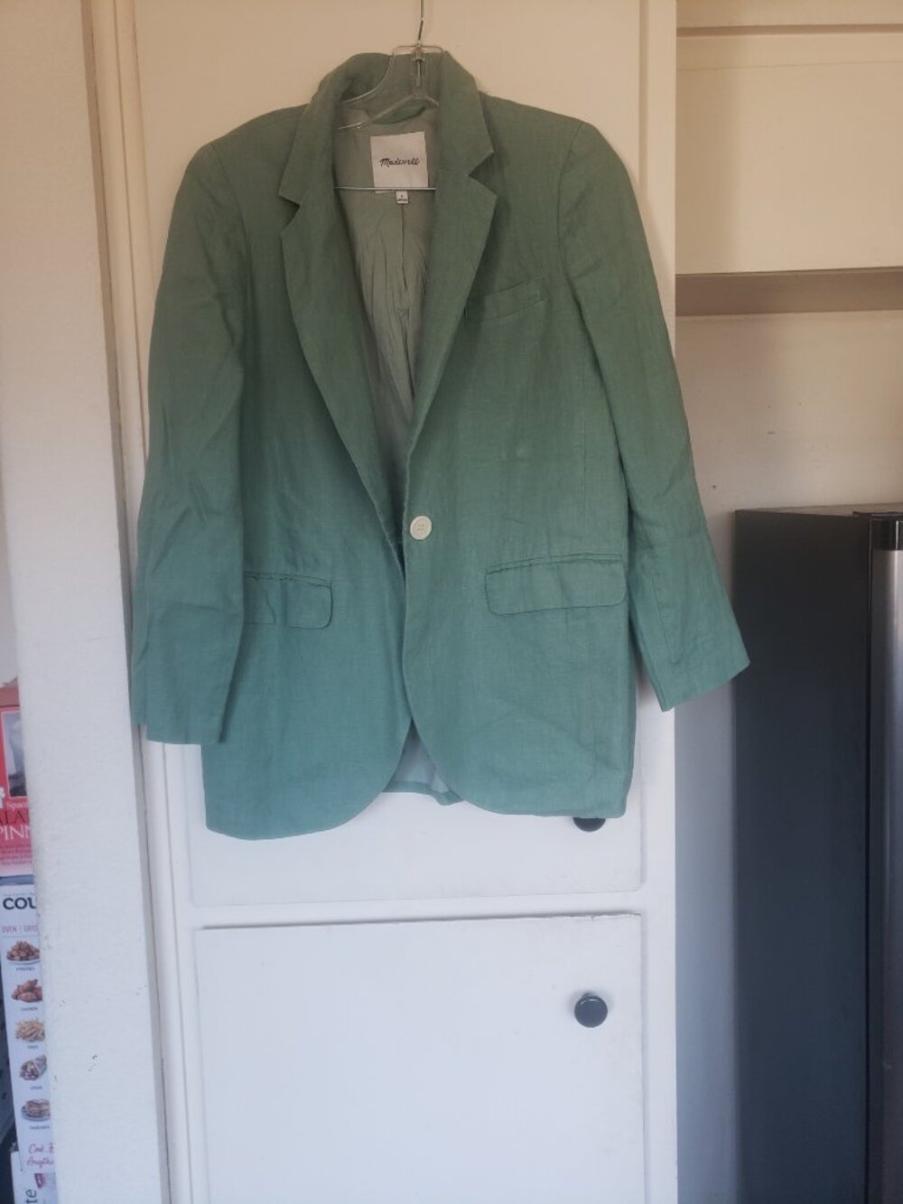 Madewell Green Blazer Size Small